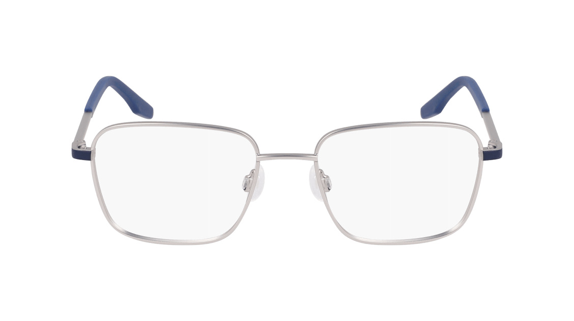 Converse CV1022Y Eyeglasses 045 Matte Silver/Converse Navy 48mm