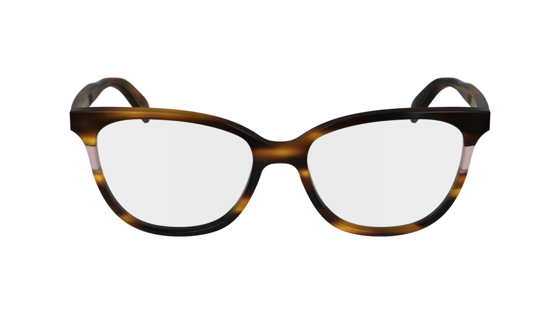 Longchamp LO2739 Eyeglasses 228 Striped Havana 49mm