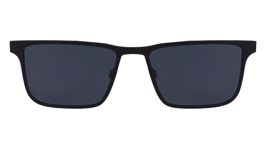 Flexon FLX1006MGC-CLIP Eyeglasses 002 Matte Black mm