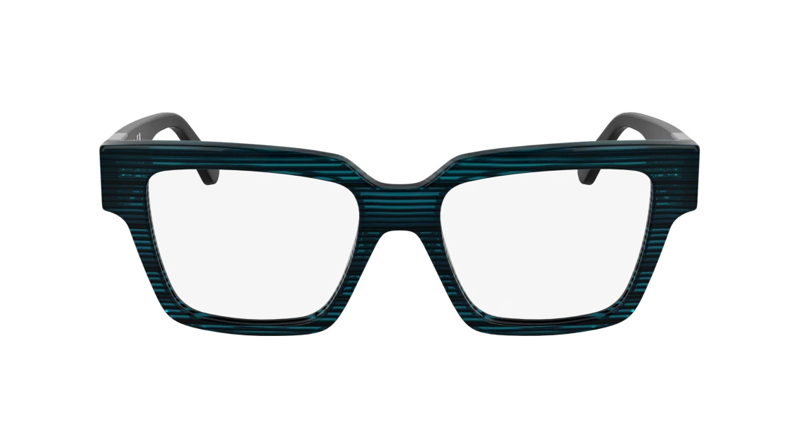 Karl Lagerfeld KL6196 Eyeglasses 422 Striped Blue mm