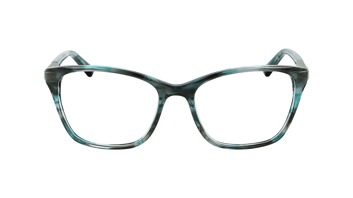 Cole Haan CH5049 Eyeglasses 420 Teal Horn 54mm