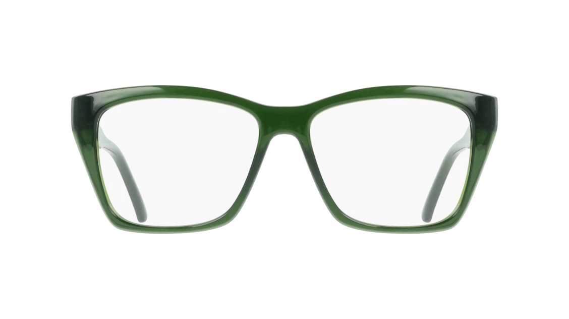 Ferragamo SF3030E Eyeglasses 317 Transparent Green 54mm
