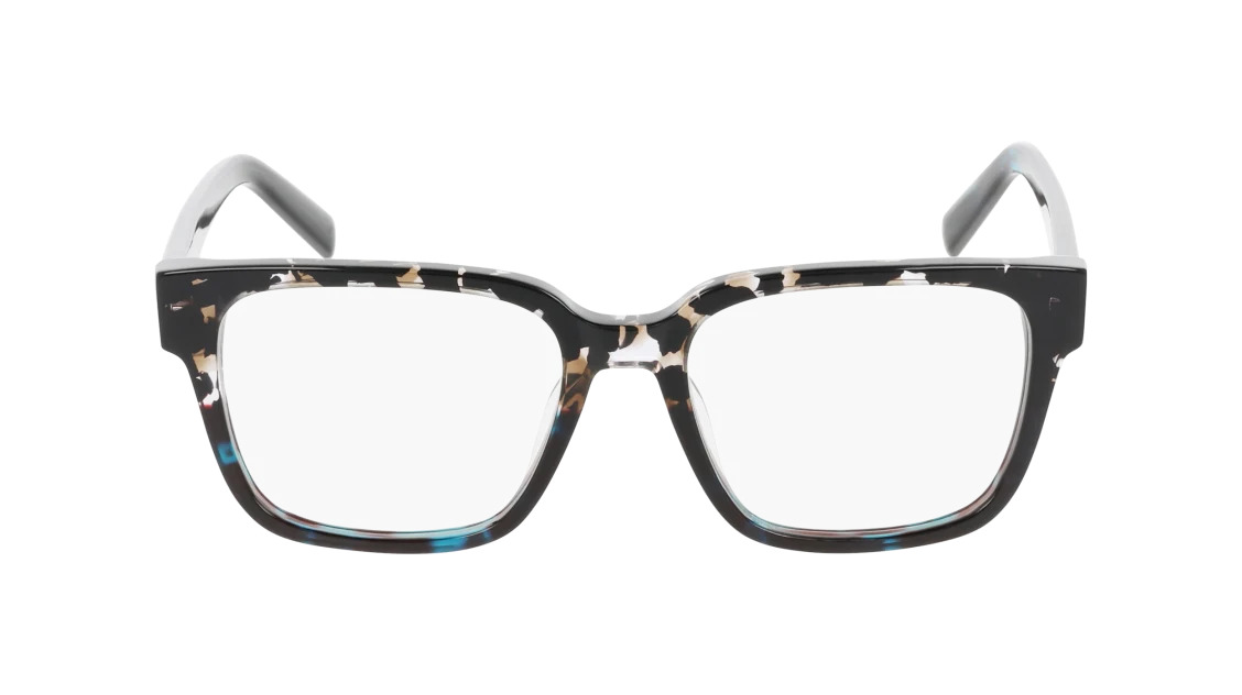Dkny DK5075 Eyeglasses 010 Black/Turquoise Tortoise 52mm