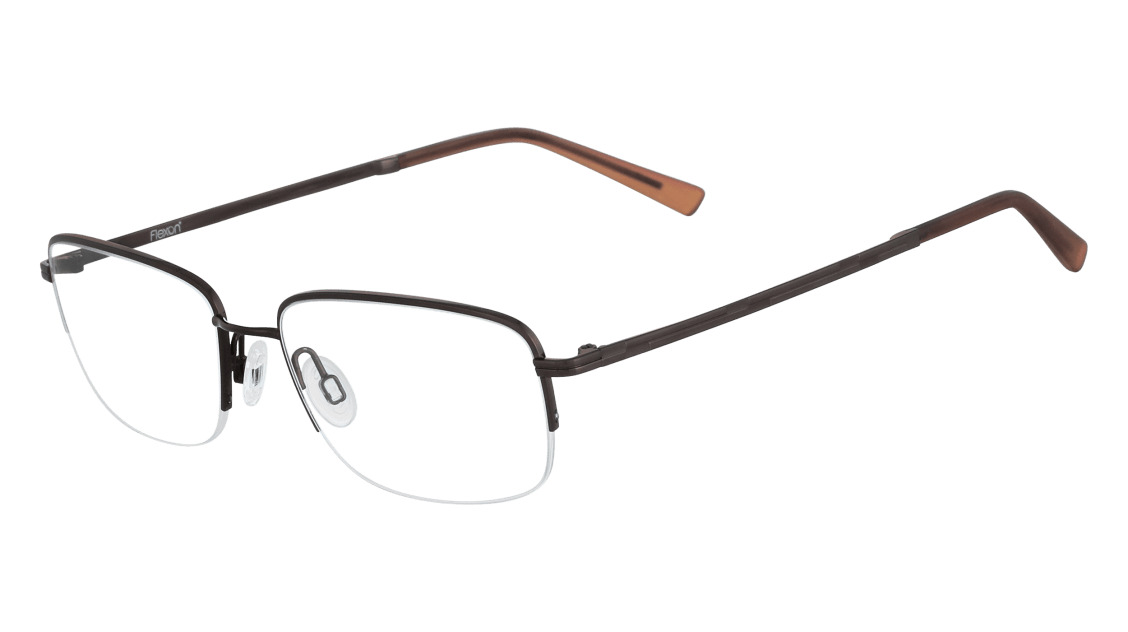 Flexon Melville 600 Eyeglasses 210 Brown 53mm