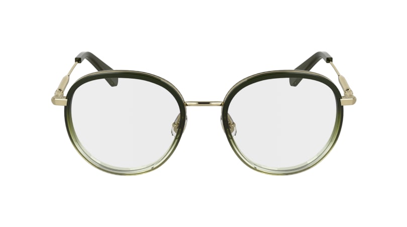 Longchamp LO2168 Eyeglasses 711 Gold/Gradient Green 48mm