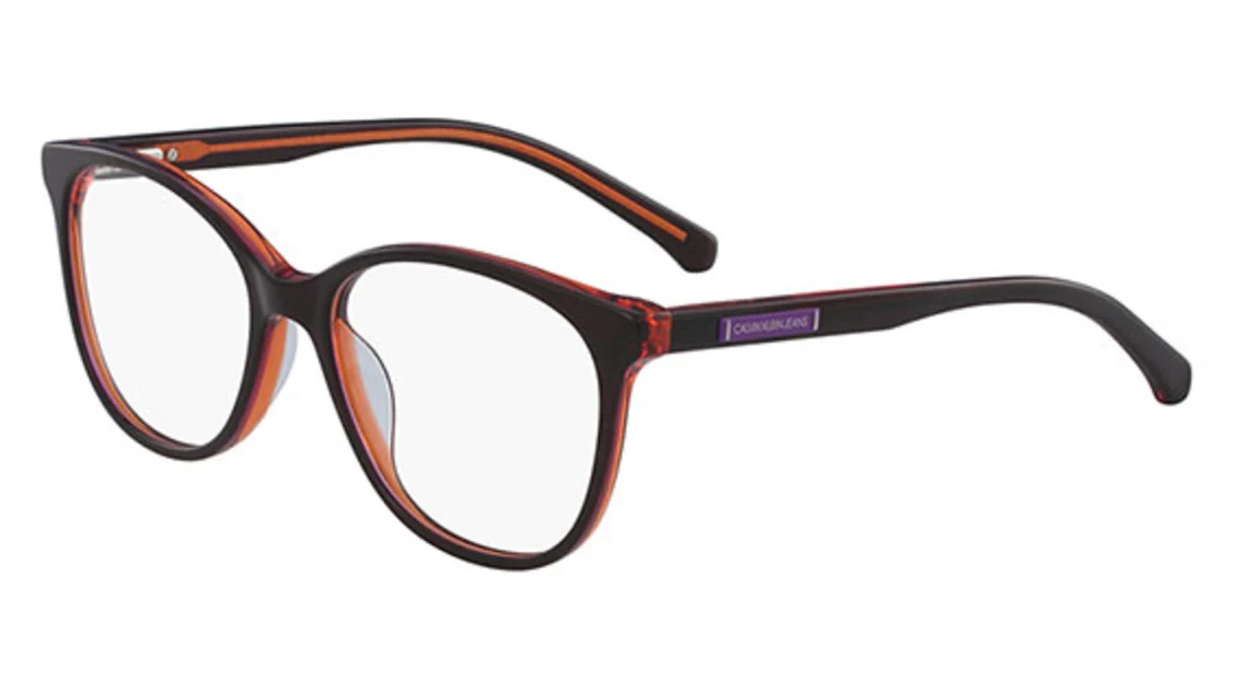 Calvin Klein Jeans CKJ305 Eyeglasses Crystal Black 062 54mm