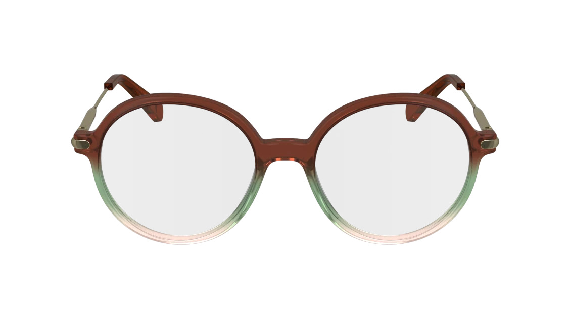 Longchamp LO2736 Eyeglasses 260 Gradient Brown/Green/Rose 50mm