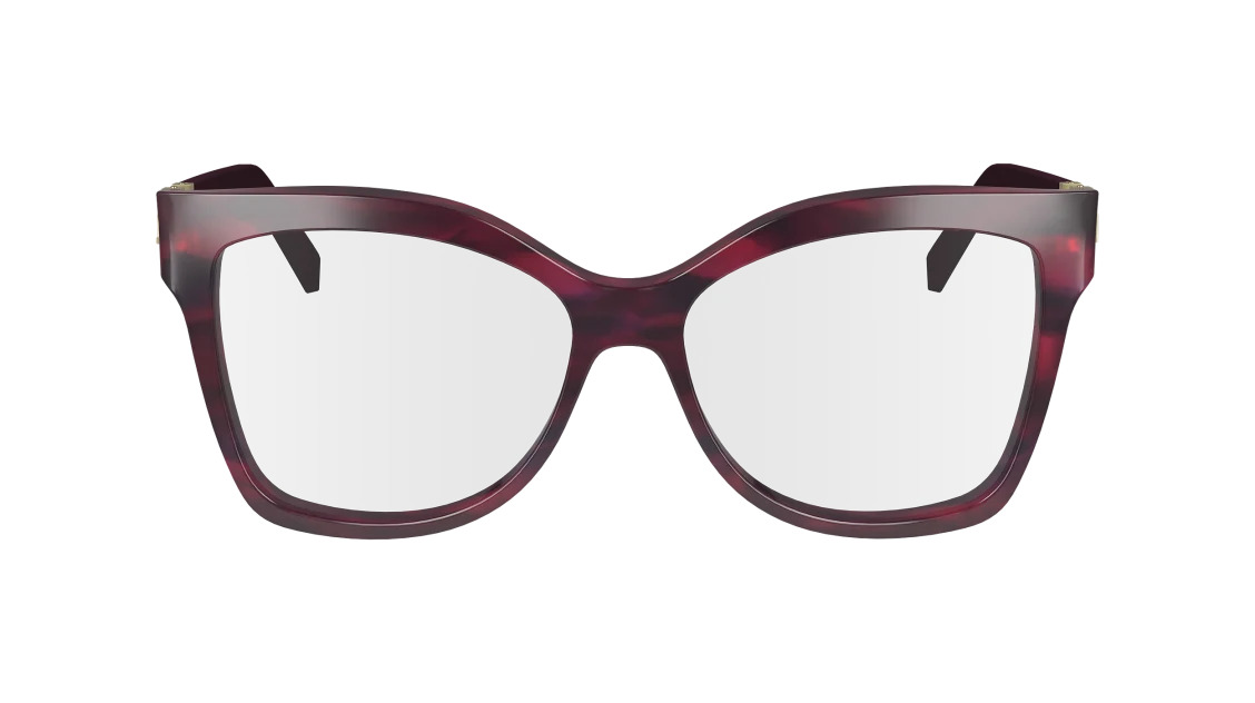Karl Lagerfeld KL6149 Eyeglasses 512 Striped Wine/Purple mm