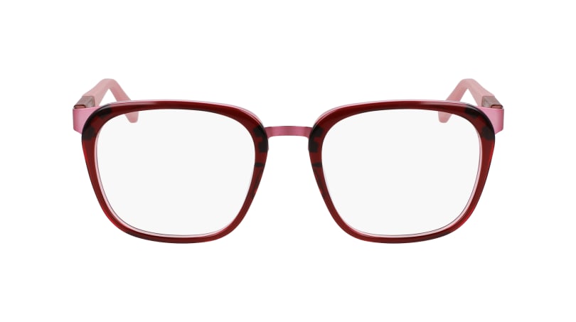 Cole Haan CH4523 Eyeglasses 604 Burgundy Crystal 52mm