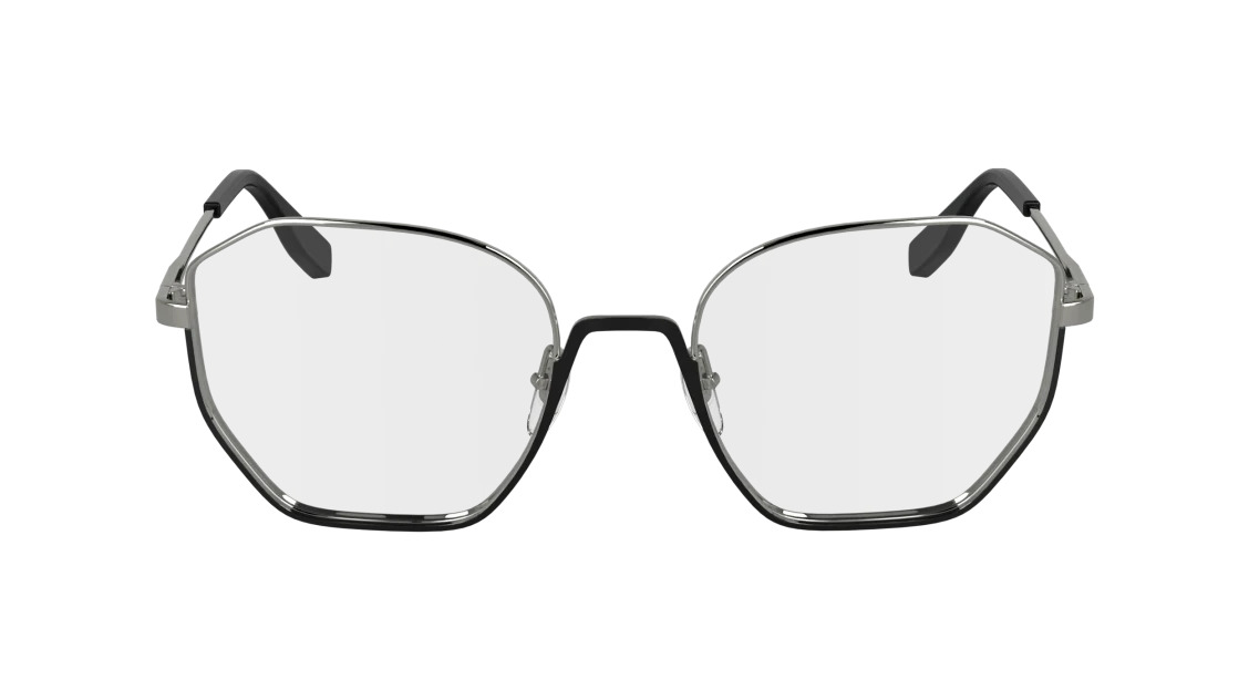 Karl Lagerfeld KL356 Eyeglasses 044 Black/Silver 54mm