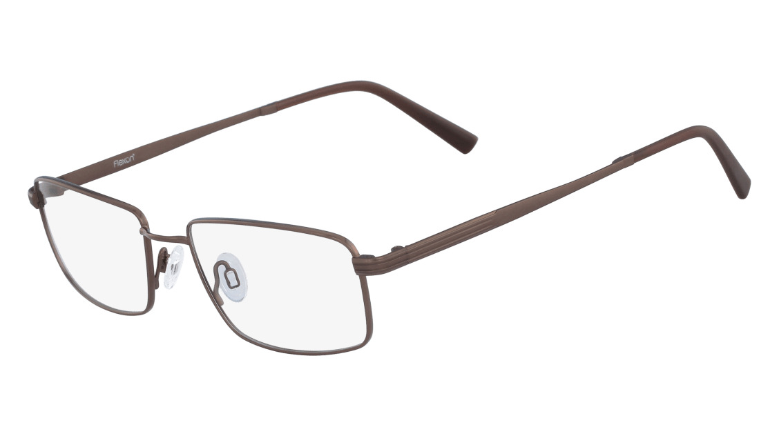 Flexon Larsen 600 Eyeglasses 210 Brown 55mm