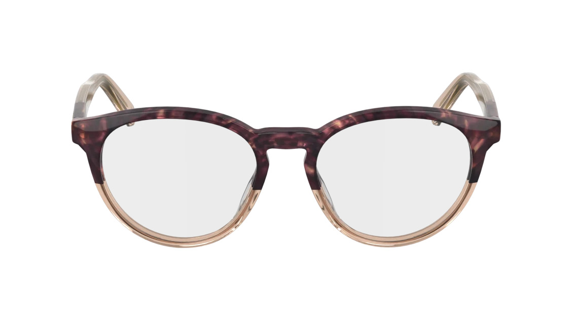 Longchamp LO2752 Eyeglasses 608 Textured Red/Rose 51mm