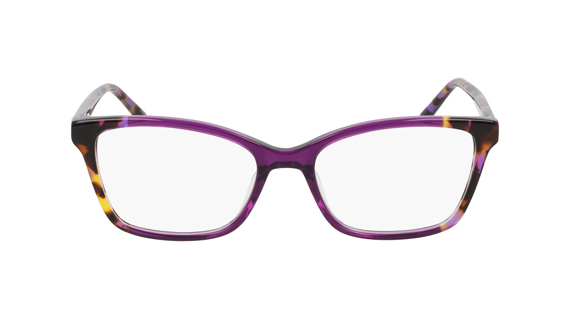 Dkny DK5034 Eyeglasses 520 Amethyst Crystal/Violet Tortoi 53mm