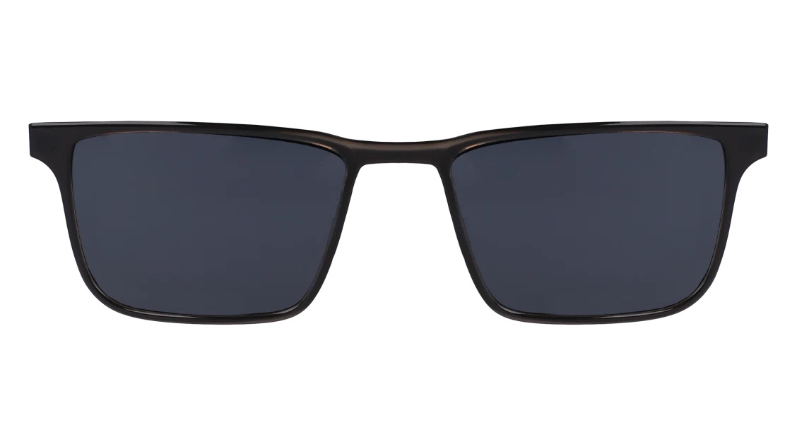 Flexon FLX1006MGC-CLIP Eyeglasses 033 Matte Gunmetal mm