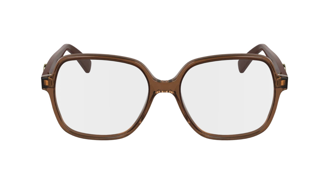 Longchamp LO2757 Eyeglasses 200 Transparent Brown 53mm