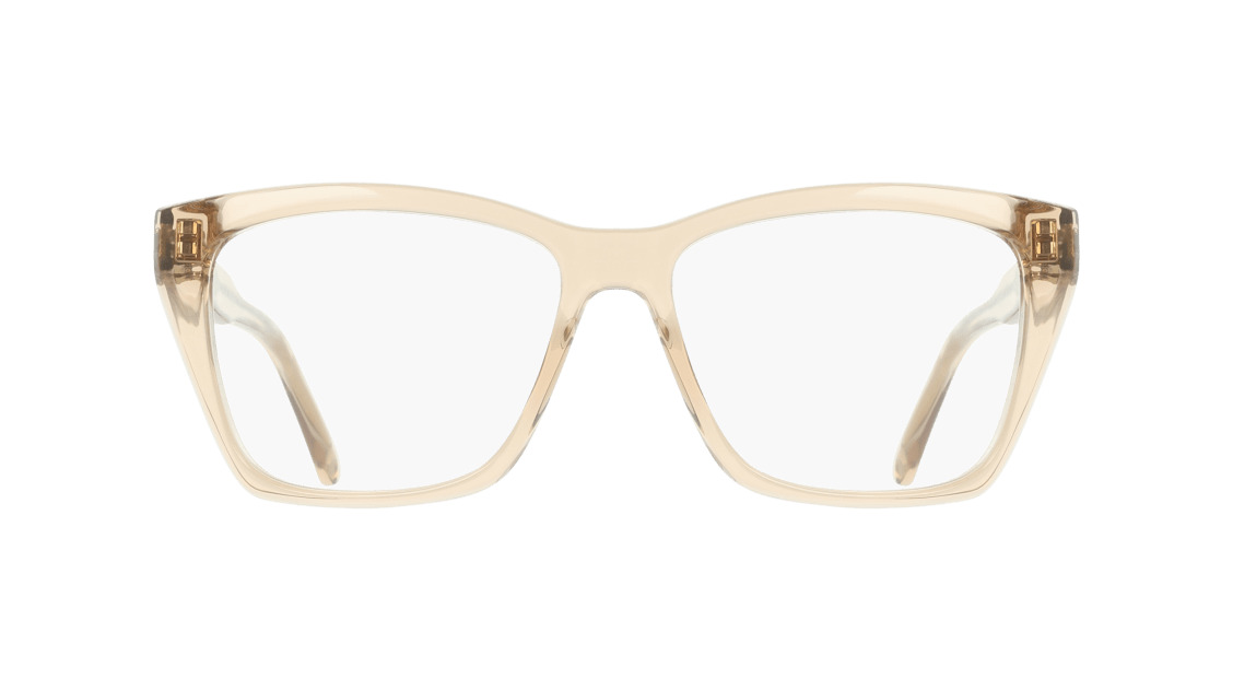 Ferragamo SF3030E Eyeglasses 259 Transparent Beige 54mm