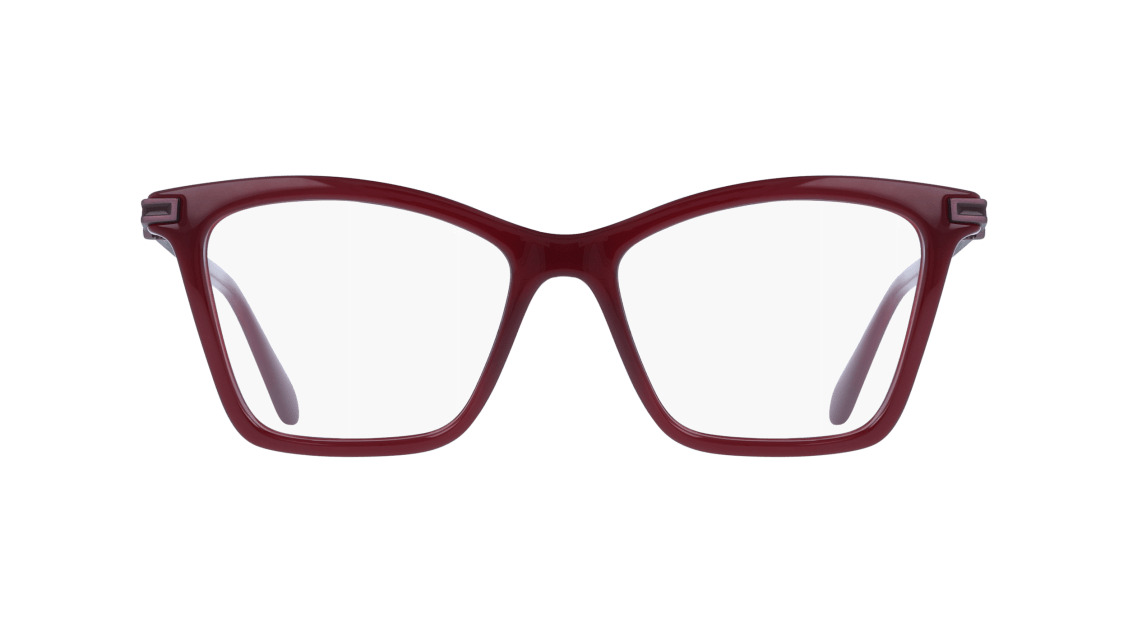 Ferragamo SF3024 Eyeglasses 653 Opaline Wine 53mm