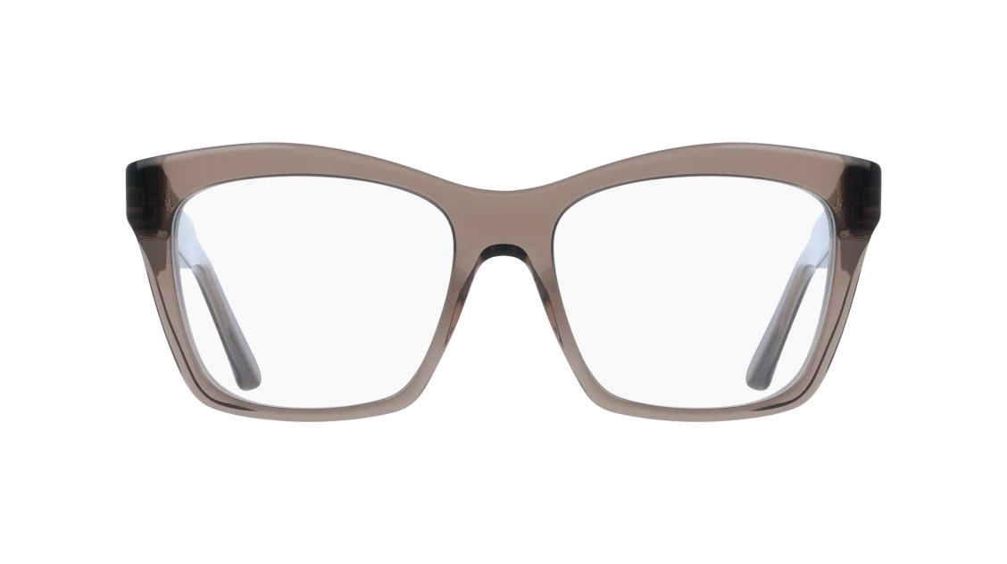 Ferragamo SF3022 Eyeglasses 232 Transparent Brown 53mm