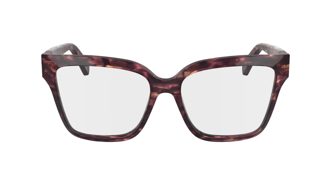 Longchamp LO2754 Eyeglasses 606 Textured Red 53mm