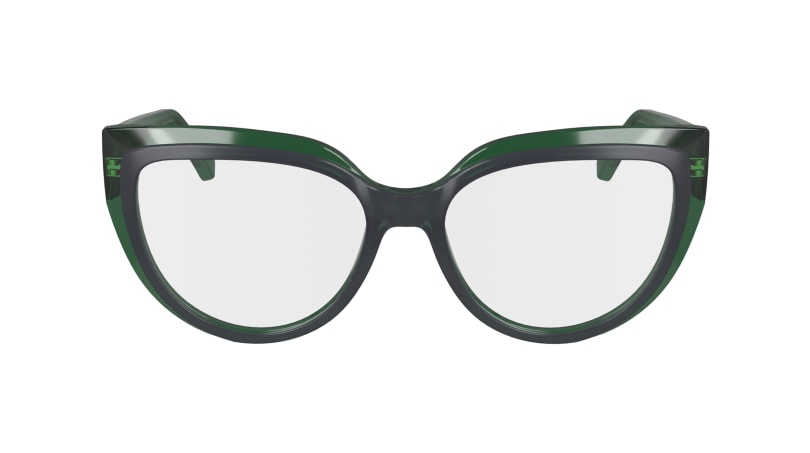 Ferragamo SF2984 Eyeglasses 318 Transparent Green/Violet mm