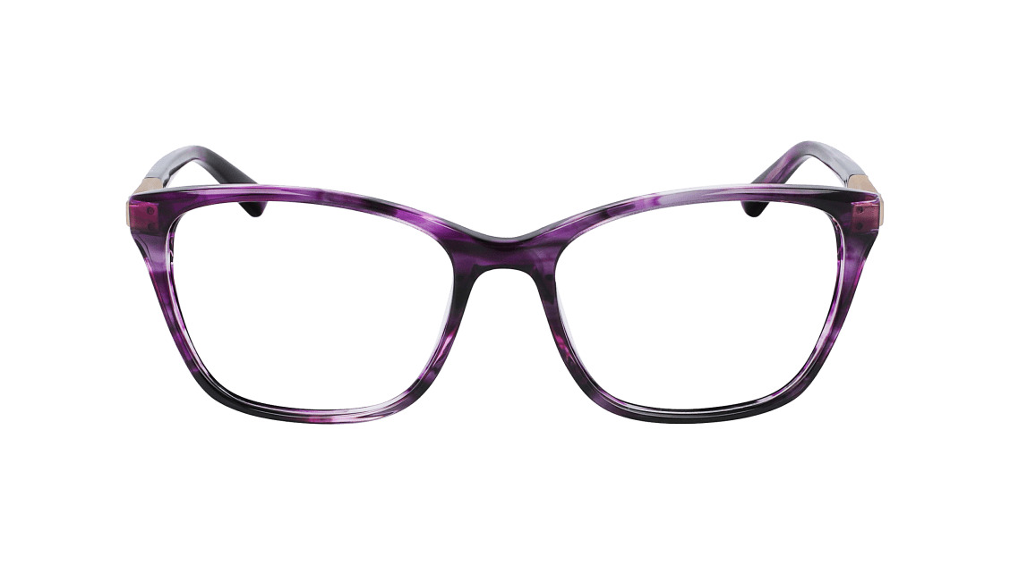 Cole Haan CH5049 Eyeglasses 510 Plum Horn 54mm