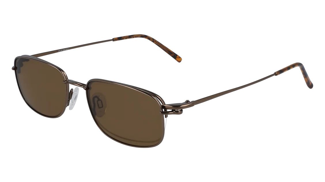 Flexon FLX806MAG-SET Eyeglasses Coffee 218 52mm