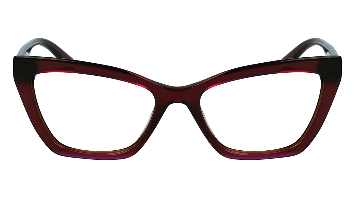 Karl Lagerfeld KL6063 Eyeglasses 603 Burgundy Trilayer 54mm