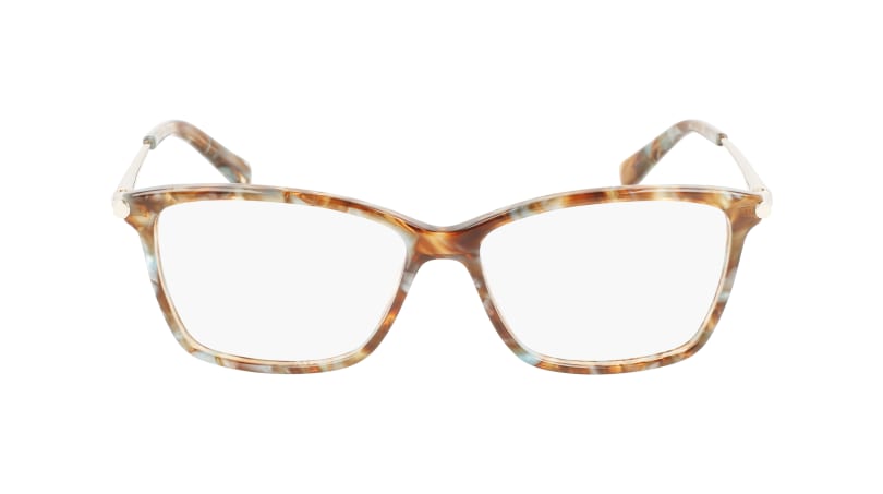 Longchamp LO2621 Eyeglasses 251 Marble Brown Azure 53mm