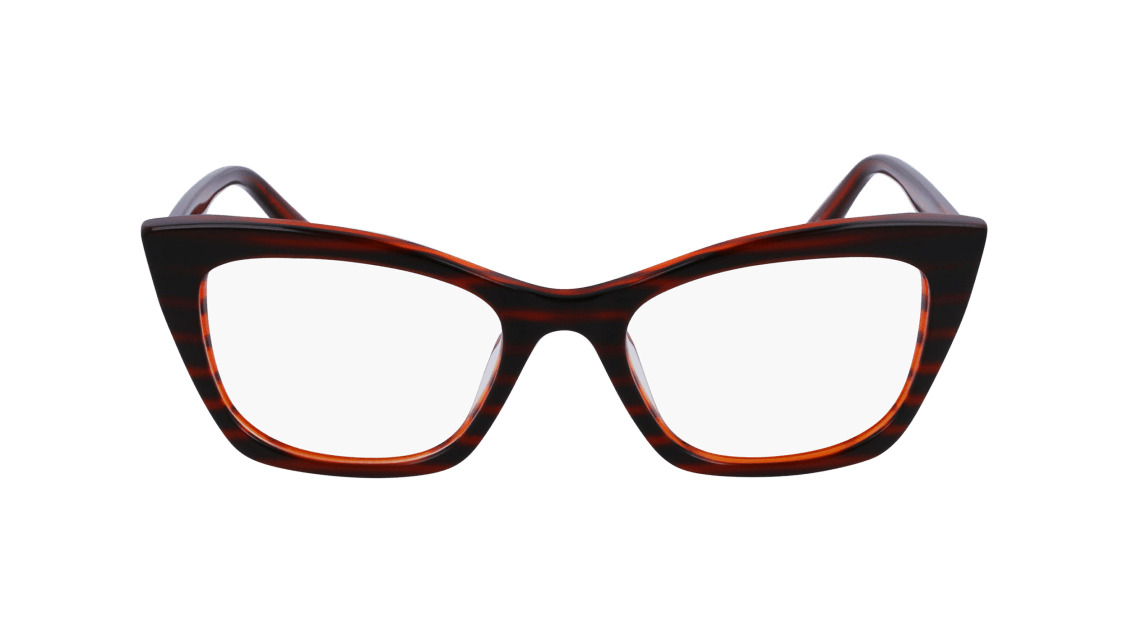 Karl Lagerfeld KL6134 Eyeglasses 237 Striped Burnt 52mm