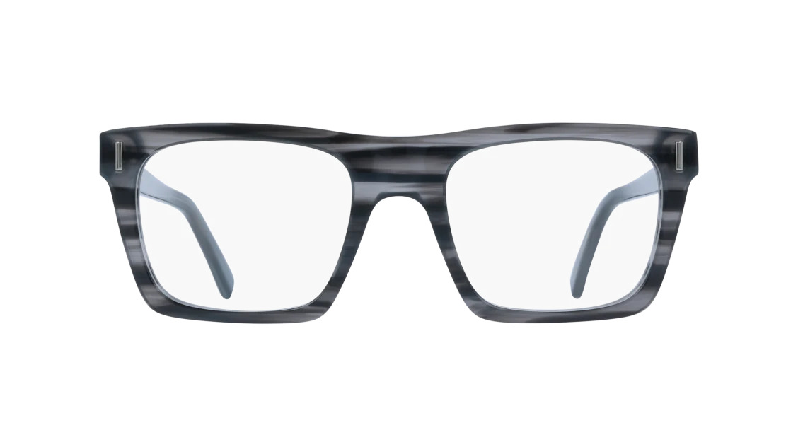 Ferragamo SF3029 Eyeglasses 014 Striped Grey 54mm