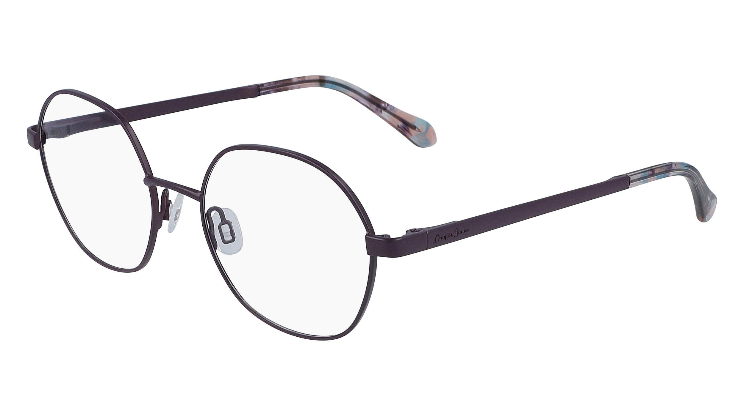 Draper James DJ5009 Eyeglasses 539 Black Orchid 49mm
