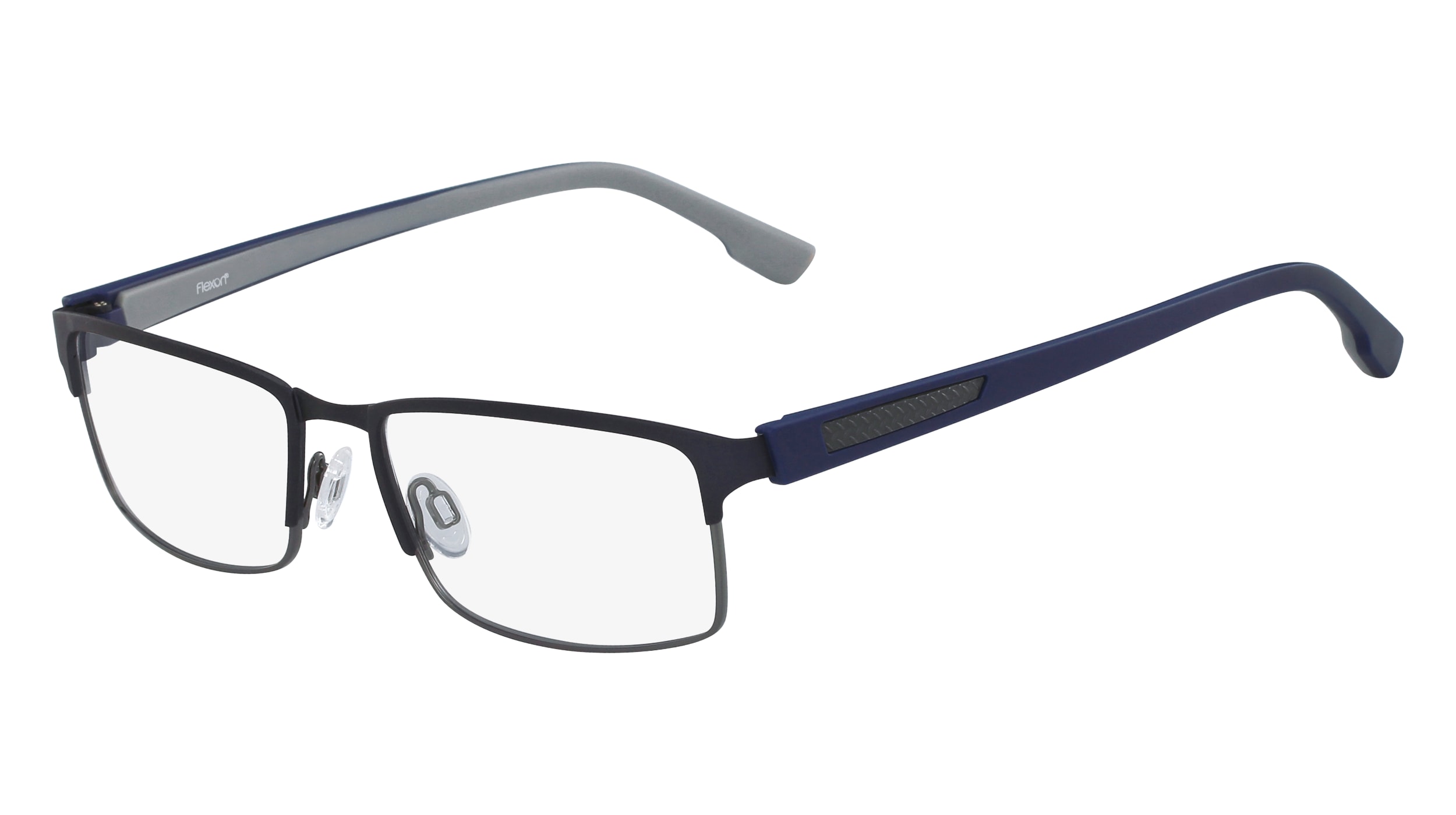 Flexon E1042 Eyeglasses 412 Navy 54mm