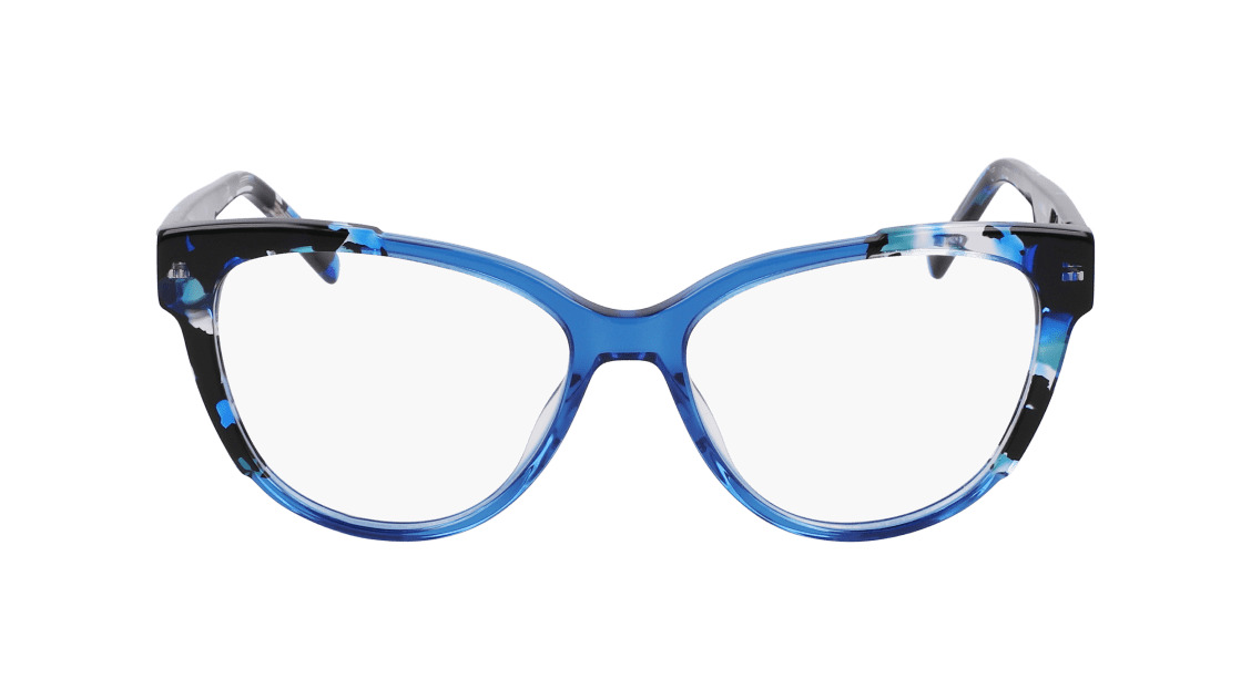 Dkny DK5073 Eyeglasses 425 Sapphire Crystal/Sapphire Tort 52mm
