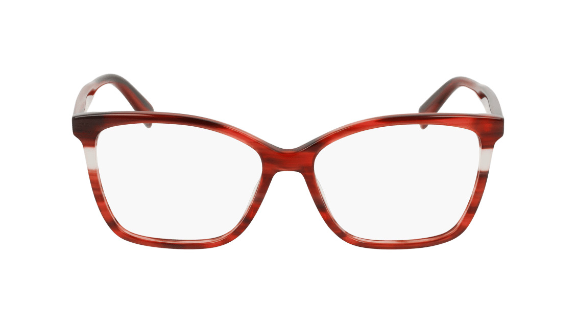 Longchamp LO2741LB Eyeglasses 607 Striped Red 55mm
