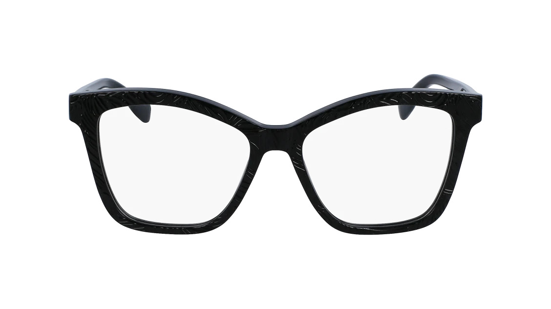 Karl Lagerfeld KL6094 Eyeglasses 007 Textured Black 54mm