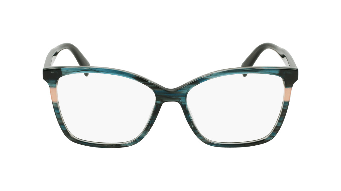 Longchamp LO2741LB Eyeglasses 308 Striped Green 55mm
