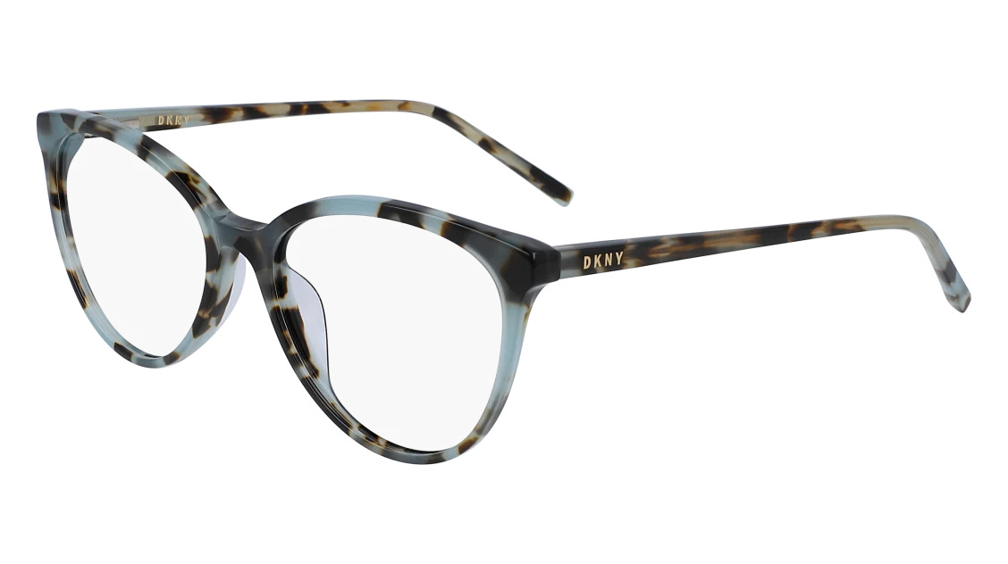 Dkny DK5003 Eyeglasses 320 Teal Tortoise mm
