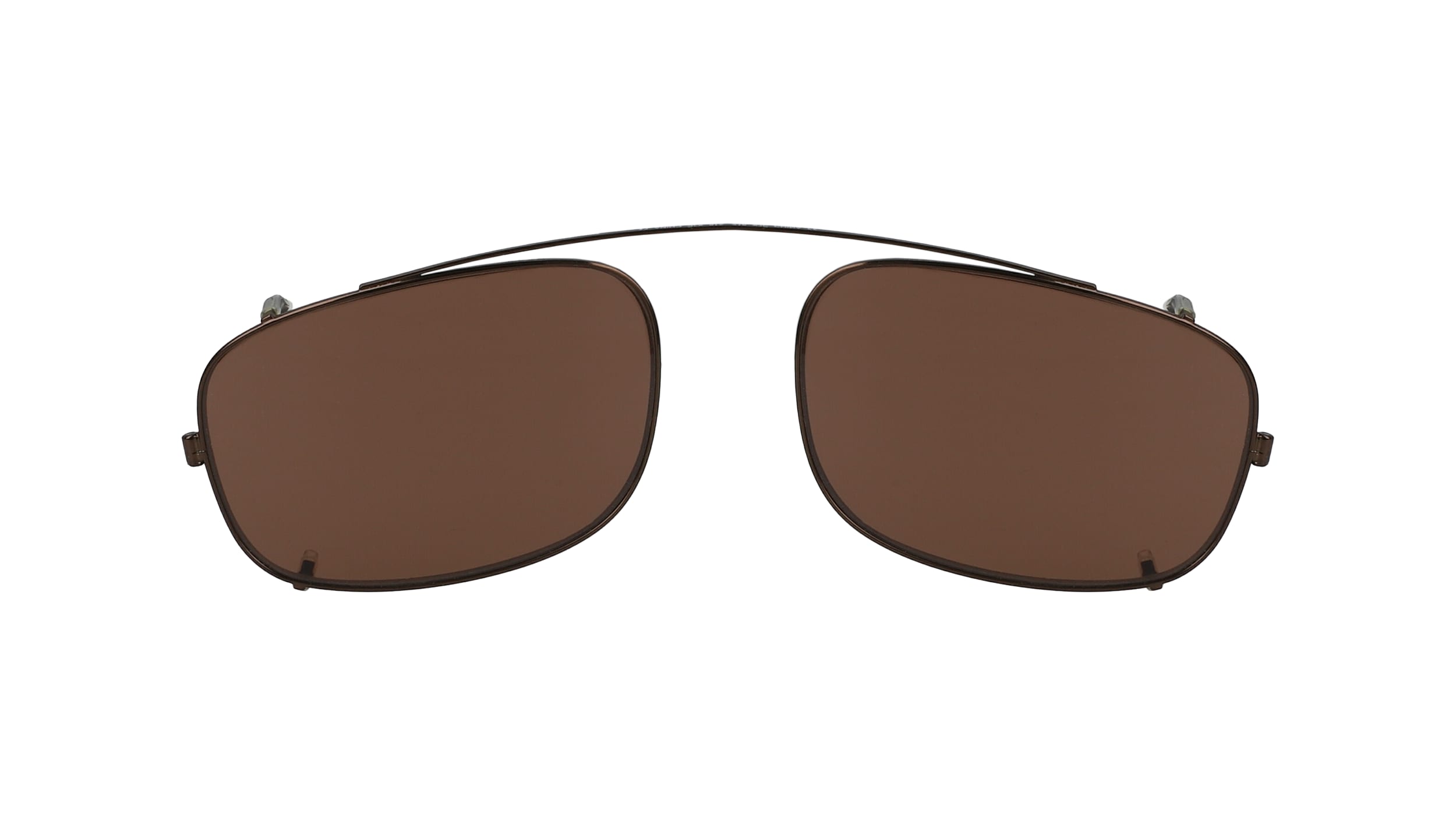 Flexon 610 CLIP-ON Eyeglasses Coffee 218 55mm