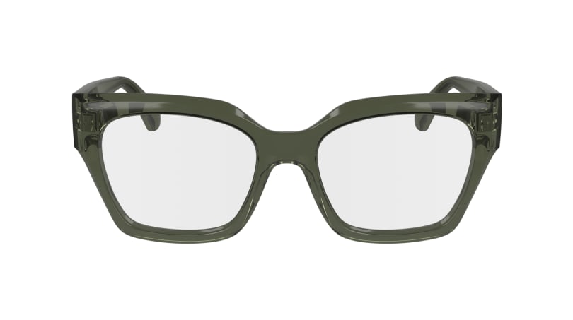 Ferragamo SF2983 Eyeglasses 320 Transparent Khaki mm