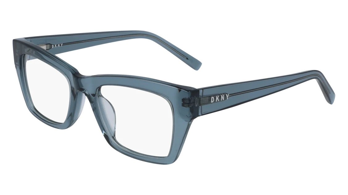 Dkny DK5021 Eyeglasses 405 Crystal Cadet Blue 51mm