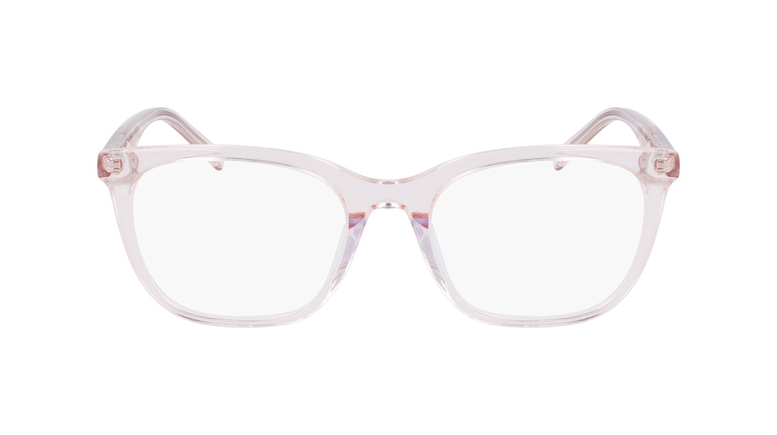 Dkny DK5040 Eyeglasses 820 Crystal Light Peach 53mm