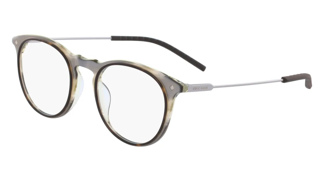Cole Haan CH5028 Eyeglasses 240 Brown Horn 50mm