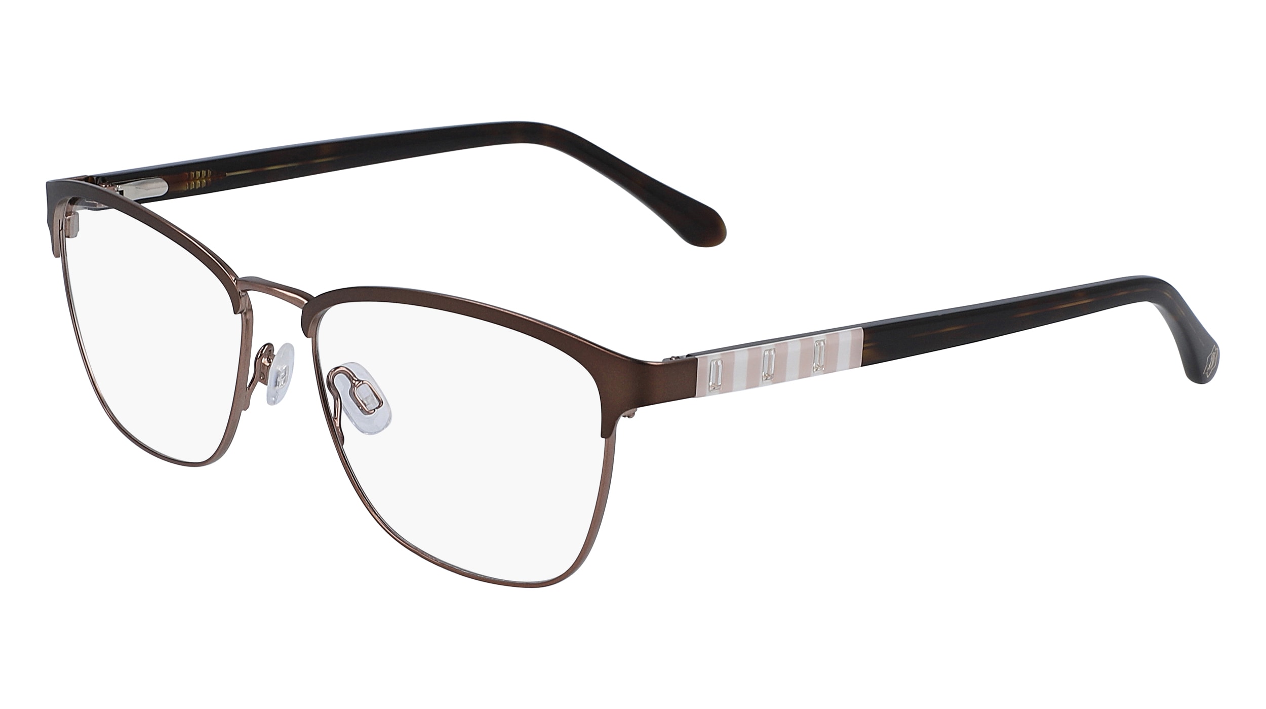 Draper James DJ5003 Eyeglasses 201 Brown 52mm