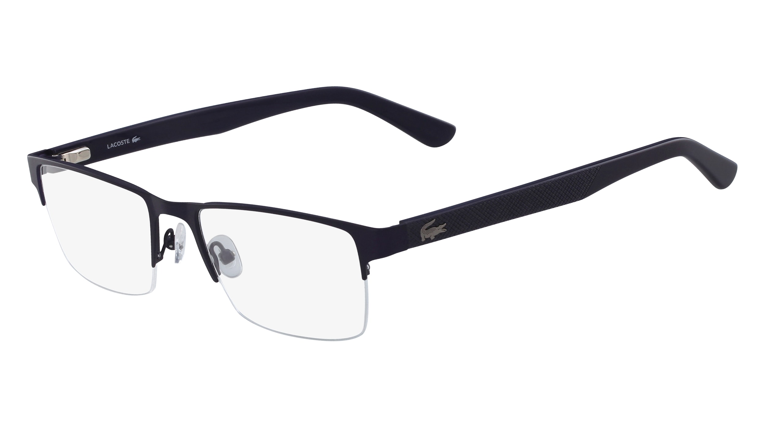Lacoste L2237 Eyeglasses 424 Matte Blue 53mm