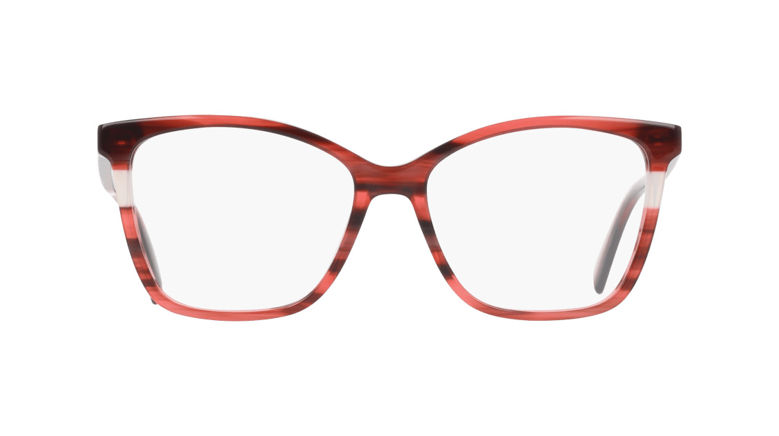 Longchamp LO2741 Eyeglasses 607 Striped Red 52mm