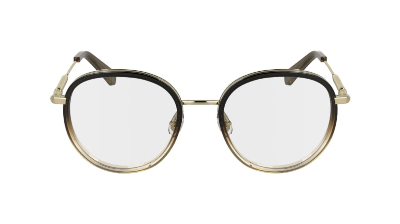 Longchamp LO2168 Eyeglasses 727 Gold/Gradient Brown 48mm