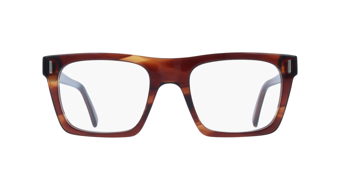 Ferragamo SF3029 Eyeglasses 216 Striped Brown 54mm
