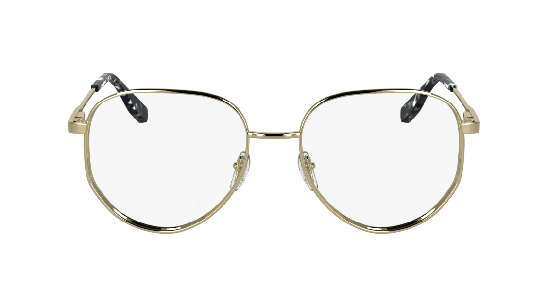 Karl Lagerfeld KL361 Eyeglasses 714 Gold Shiny mm