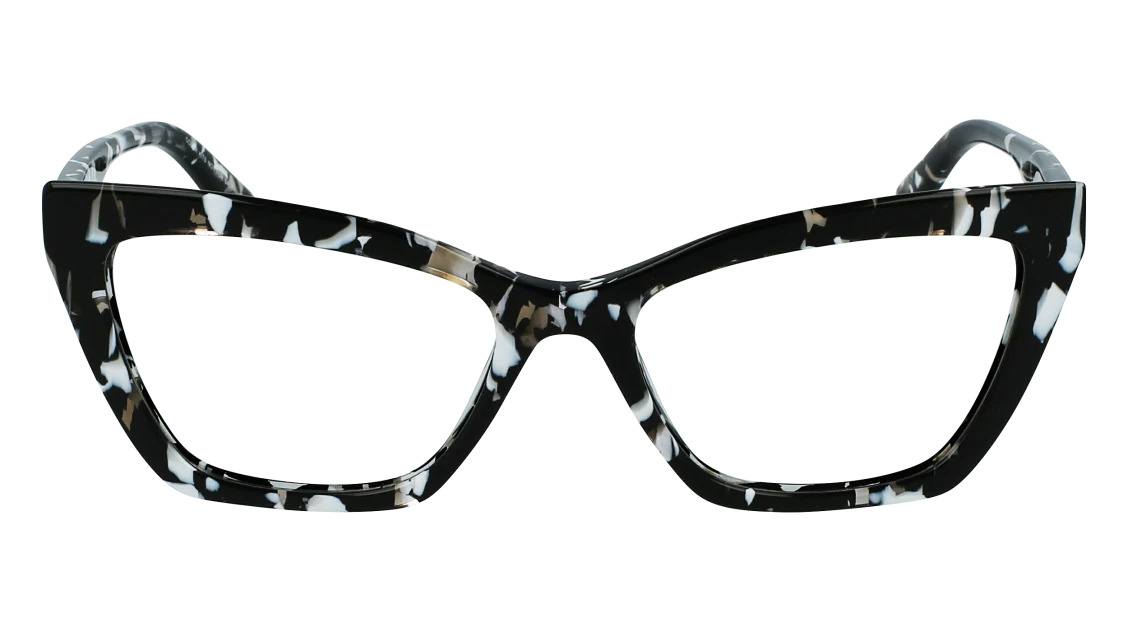 Karl Lagerfeld KL6063 Eyeglasses 007 Black/White mm
