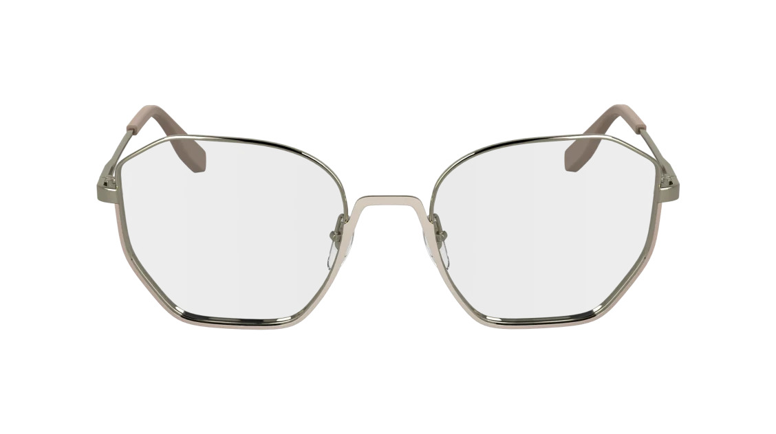 Karl Lagerfeld KL356 Eyeglasses 264 Nude/Light Gold 54mm